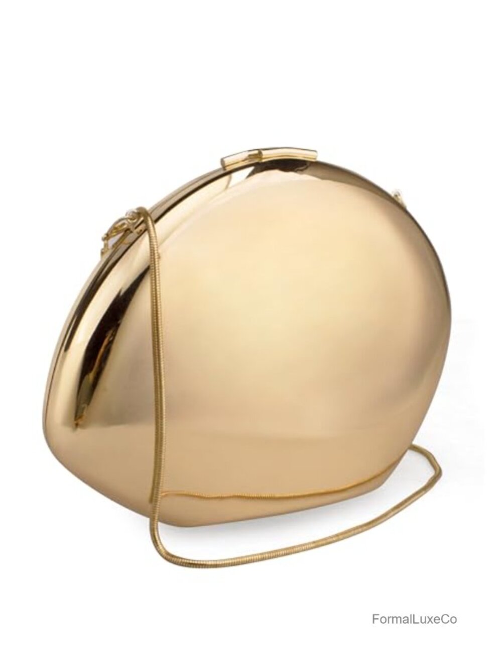 Metal Evening Clutch Purse for Women Reflective Shoulder Bag Wedding Party